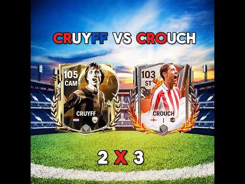 CRUYFF vs CROUCH☠️🔥 #eafc25 #fifa #eafc24  #eafcmobile #fifamobile #fifa #shorts