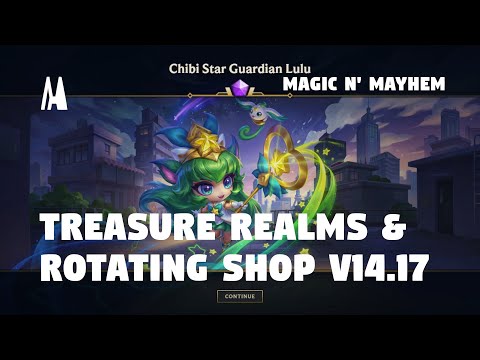 TREASURE REALMS & ROTATING SHOP V14.17 | TFT SET 12