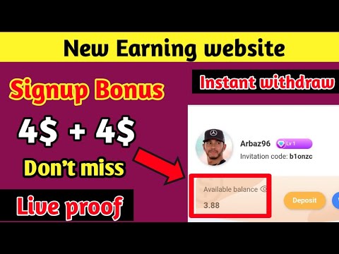 🔴Live proof | 🔷Signup bonus 4$ | Instant withdraw | New website | New crypto exchange Airdrop 2022 |