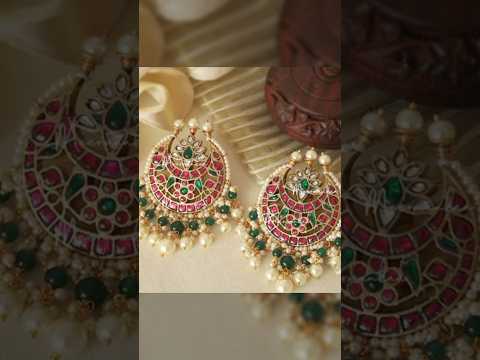 beautiful party wear jhumka designs / #fashion #party #daily #dailywear #2024 #jwellery #earrings