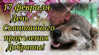 День спонтанного проявления доброты! С Днем Доброты! Пусть день начнется с доброты!