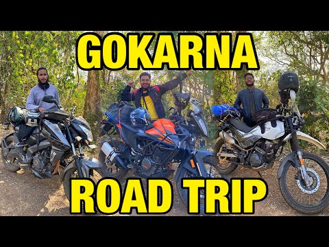 GOKARNA TRIP WITH FRIENDS | HUBLI TO GOKARNA | BIKE TRIP | KANNADA VLOG #Hubli #Gokarna