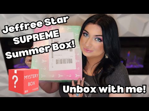 Jeffree Star Cosmetics Supreme Summer Mystery Box Unboxing