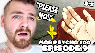 THIS ENDING WAS SHOCKING!!! | MOB PSYCHO 100 - EPISODE 9 | SEASON 3 | New Anime Fan! | REACTION