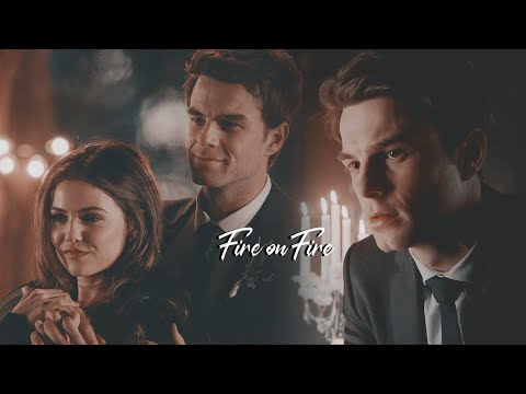 Kol + Davina - fire on fire