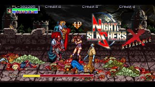 【萬聖節獻禮】OpenBor - Night Slashers X Rebalance Ver 1.31 午夜殺生X 平衡版 同人改版遊戲