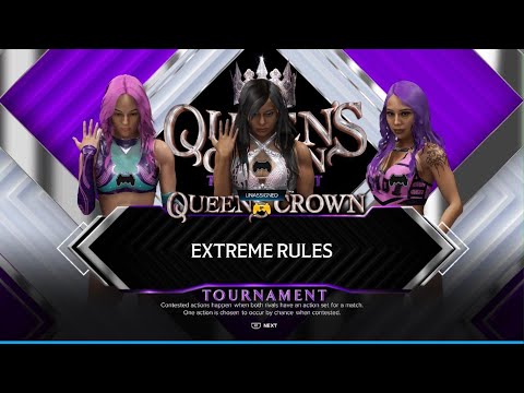 AWA Womens takeover week 2/2. Sophie vs Cara vs Heather