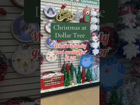 What’s actually worth it at Dollar Tree this Christmas #christmas #dollartree #dollartreechristmas