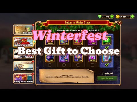 Best Gifts from Santa Winterfest Hero Wars Dominion Era