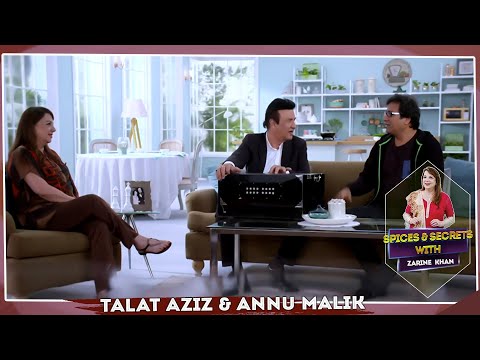 Talat Aziz & Anu Malik at Chef Zarine Khan's Cooking Show | Spice & Secrets with Zarine Khan