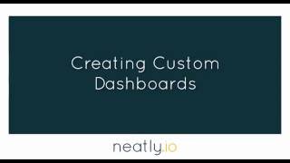 Setting up your Custom Dashboards