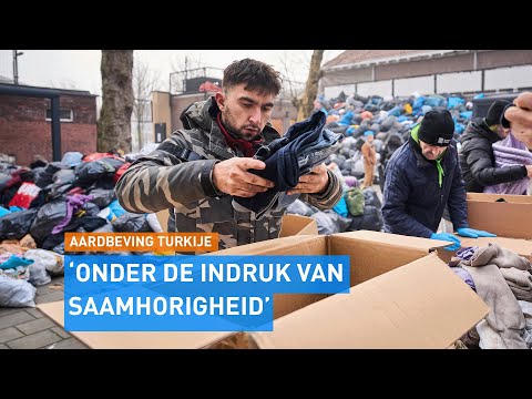 Nederlanders zamelen massaal spullen in na AARDBEVING in Turkije en Syrië | Hart van Nederland