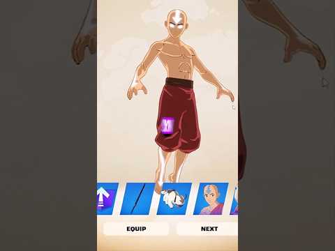 How To Get The AVATAR STATE AANG Skin In Fortnite For FREE! #fortnite #shorts #vbucks