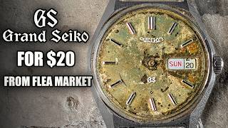 Flea Market Jackpot: Restoring a $20 Grand Seiko to one worth $1,000