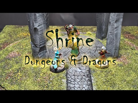 Building a Shrine for Dungeons & Dragons