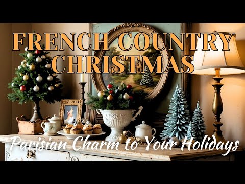 Bring Parisian Charm to Your Holidays: French Country Christmas Decor