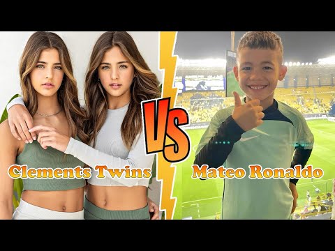 Clements Twins (Ava And Leah) VS Mateo Ronaldo (CR7's Son) Transformation ★ From Baby To 2024