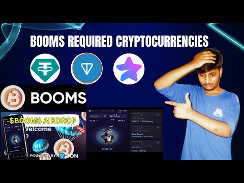 Booms required cryptocurrencies | Booms airdrop