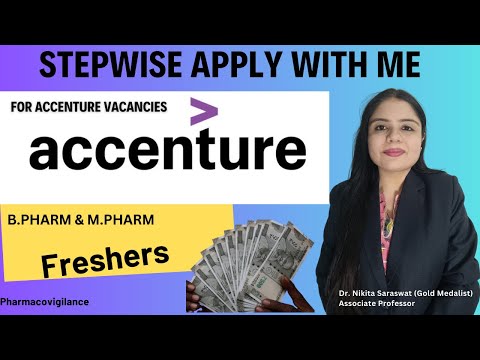 Pharma Fresher Jobs in Accenture | Pharmacovigilance Jobs | Accenture Hiring for Pharmacy | PV jobs