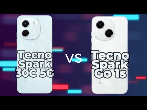 Tecno Spark 30C 5G vs Tecno Spark Go 1s comparison