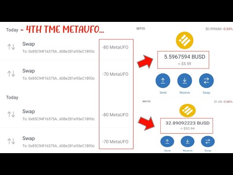 Metaufo sell | 4th time swapping metaufo completed | how to sell metaufo | how to swap metaufo