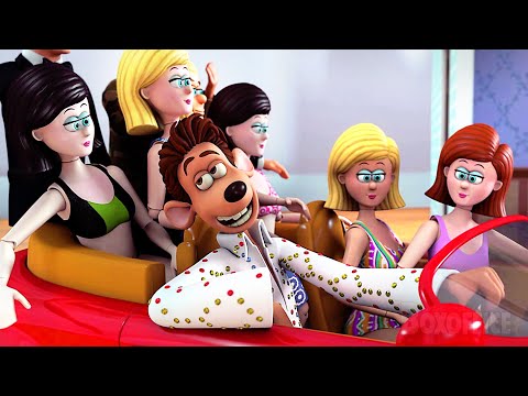 A rat alone in a posh apartment | Flushed Away | CLIP