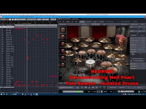 REDRUM - Deconstructing Neil Peart - Tom Sawyer - Isolated Drums