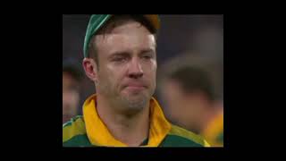 AB de Villiers Crying moment in World Cup 2015 #shorts