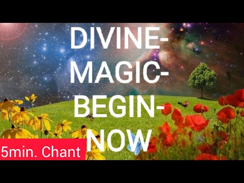 💖Switchword Chanting : Divine-Magic-Begin-Now💖🌈🙏