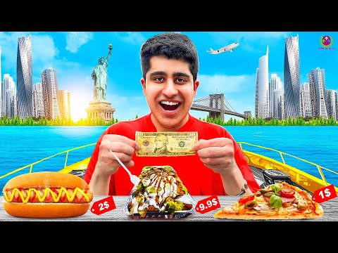 INSANE $10 DOLLAR FOOD in NEW YORK !! 🍕🥤🇺🇸