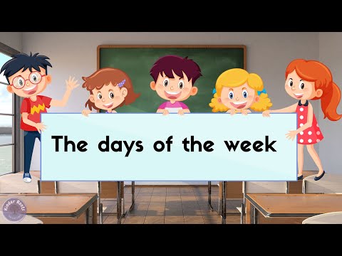 Days Of The Week | Week Days Names | Nursery Song & Rhymes For Kids | Kinder Roots