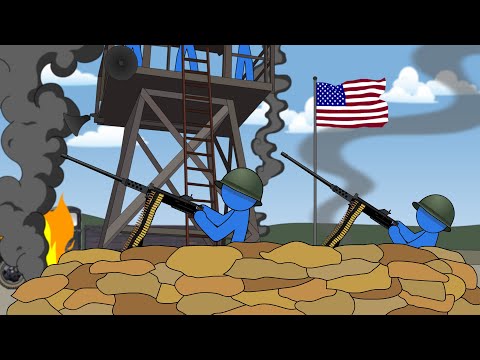 【W-A】WW2 Attack on Pearl Harbor Stickman Animation