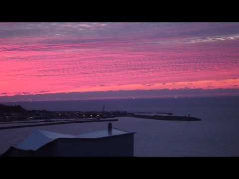 20140929　鰺ヶ沢の夕日