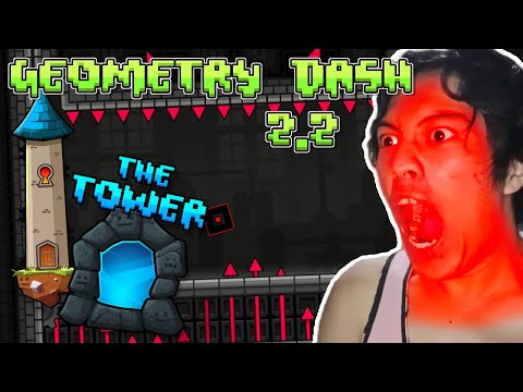 I QUIT... | Geometry Dash 2.2 (The Tower Gameplay)