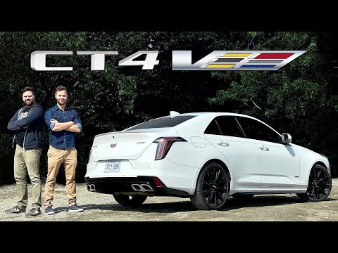 Cadillac CT4-V Quick Review // Four-Door Camaro...Sort Of