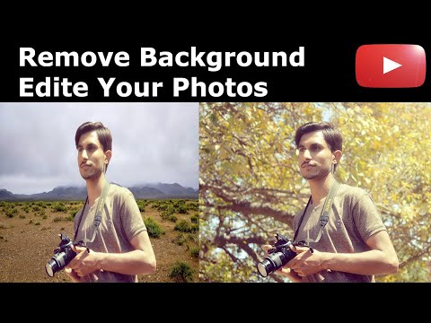 How To Edit Your Photos | How To Remove Your Photos Background | How To Make Transparent Background