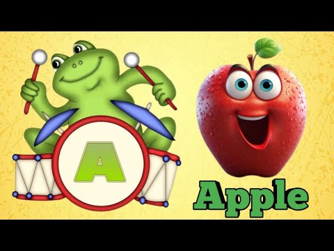 ABC For Toddlers | ABC | A For Apple Song | ABCD | A To Z Abcd #atozabcd #abc #cartoonforkids #abcde