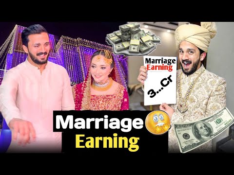 How much earn marrage Vlogs Rajab family vlogs from his wedding