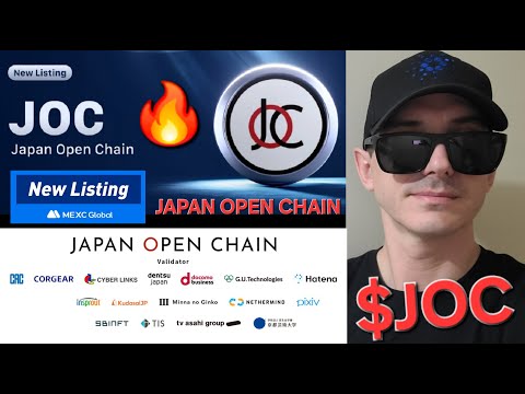 $JOC - JAPAN OPEN CHAIN TOKEN CRYPTO COIN HOW TO BUY JOC BLOCKCHAIN MEXC GLOBAL XT GATE JAPANESE NEW