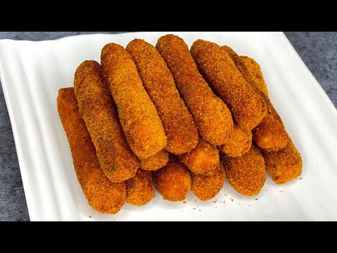 Crunchy Egg Fingers | Egg Fingers Recipe | Quick & Easy Snacks Recipe