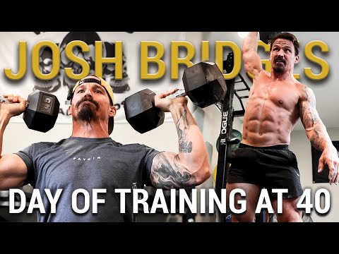 Fitness at 40! Josh Bridges Day of Training Paying The Man