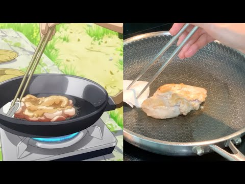 The GREATEST Anime Food in Real Life Recipes | Campfire Cooking in Another World Food