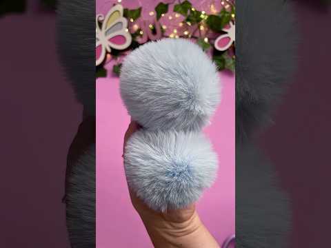 Como diminuir o Pompom de 8 cm 🎀 #pompom #canetadecorada  #artesanato