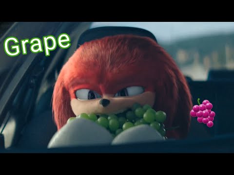 Knuckles Being My Favourite Character For 5 Minutes Grape