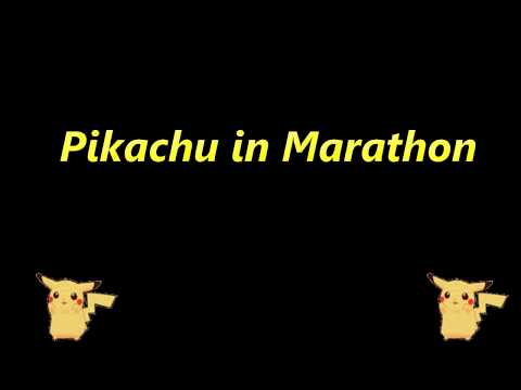 Pikachu in Marathon