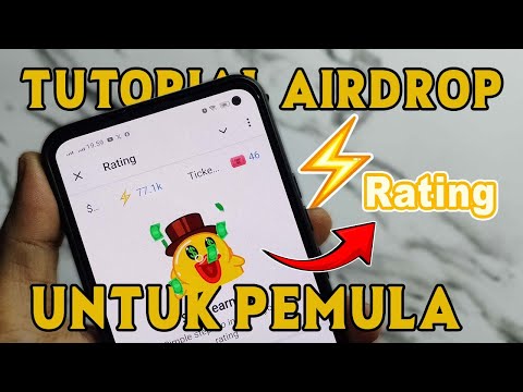 Cara Garap Rating Airdrop Untuk Pemula | BKD tutorial Airdrop Pemula