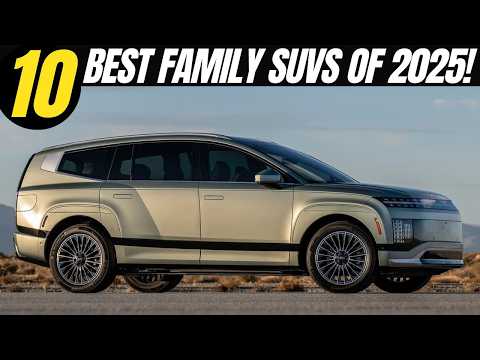 Best Family Cars 2025 | Top 10 SUVs for Comfort, Tech, and Style!