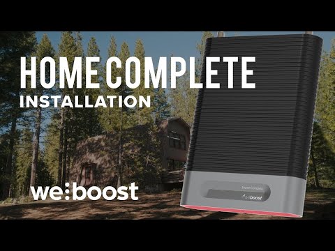 How to Install the Home Complete Cell Signal Booster | weBoost