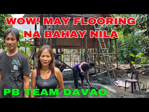 WOW! MAG FLOORING NA MGA PANDAY SA BAHAY NILA ATE JOREN.