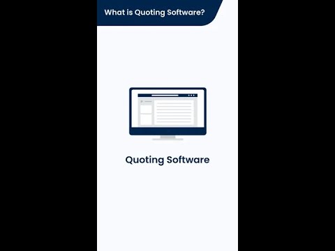 What is Quoting Software?